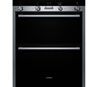 SIEMENS  HB55NB550B Electric Double Oven - Stainless Steel